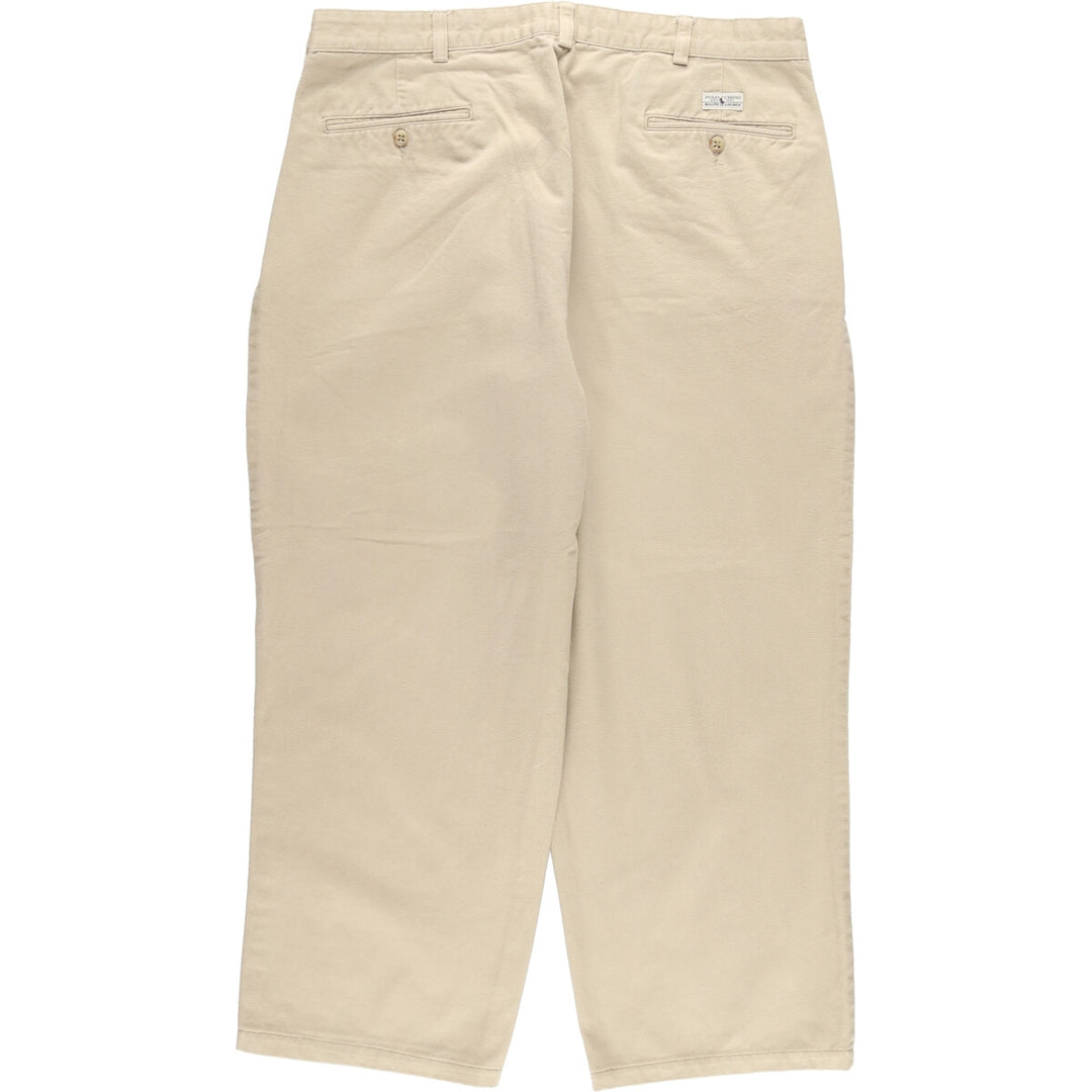Ralph Lauren POLO RALPH LAUREN Two-pleat chino pants for men, size W34 equivalent / eaa473068