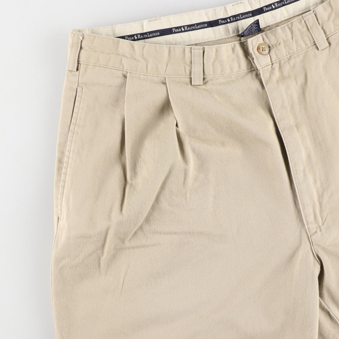 Ralph Lauren POLO RALPH LAUREN Two-pleat chino pants for men, size W34 equivalent / eaa473068