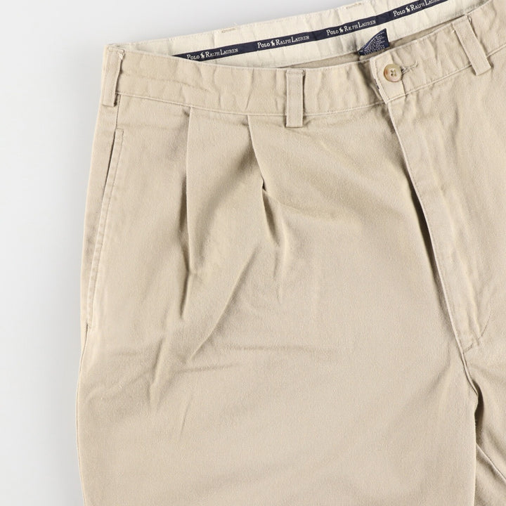 Ralph Lauren POLO RALPH LAUREN Two-pleat chino pants for men, size W34 equivalent / eaa473068