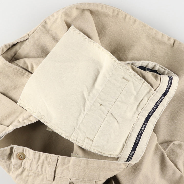 Ralph Lauren POLO RALPH LAUREN Two-pleat chino pants for men, size W34 equivalent / eaa473068
