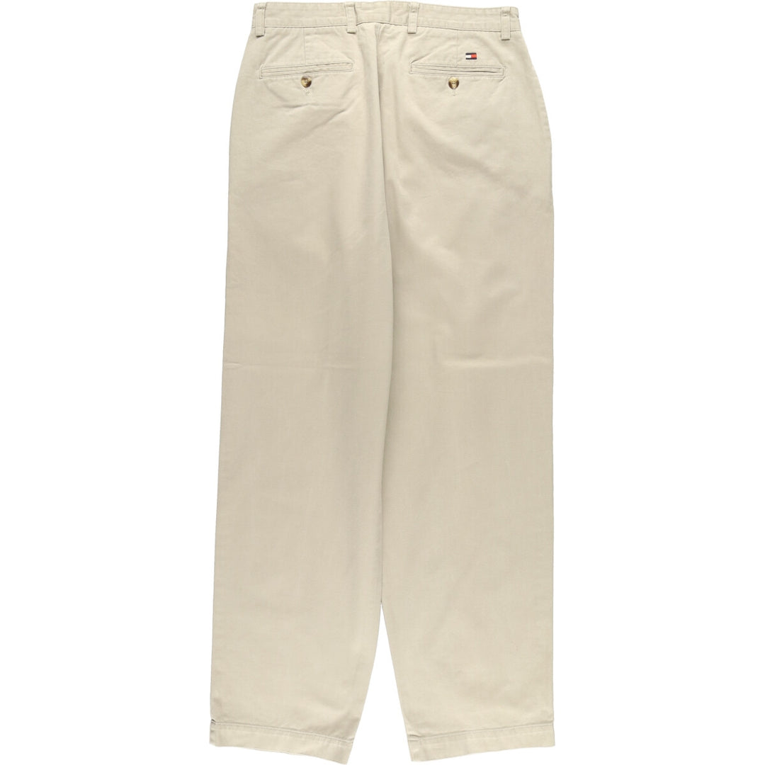 90'S Tommy Hilfiger Two-pleat Chino Pants for Men, W32 equivalent, Vintage / eaa473080