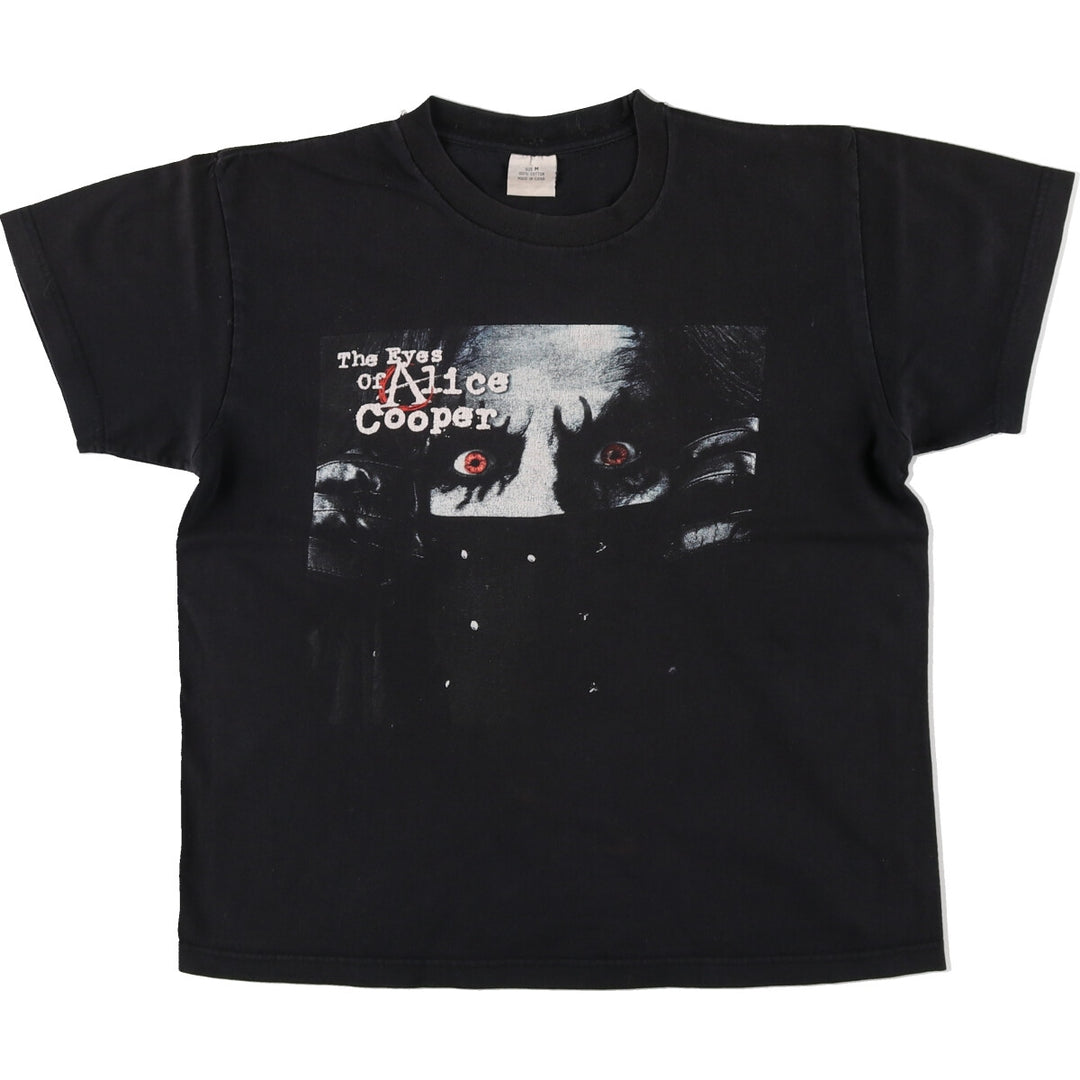 00'S ALICE COOPER band T-shirt, band T, men's M size, vintage / eaa473118