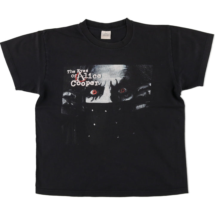 00'S ALICE COOPER band T-shirt, band T, men's M size, vintage / eaa473118