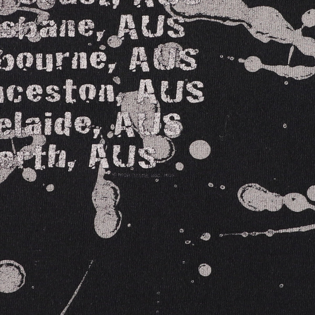 00'S ALICE COOPER band T-shirt, band T, men's M size, vintage / eaa473118