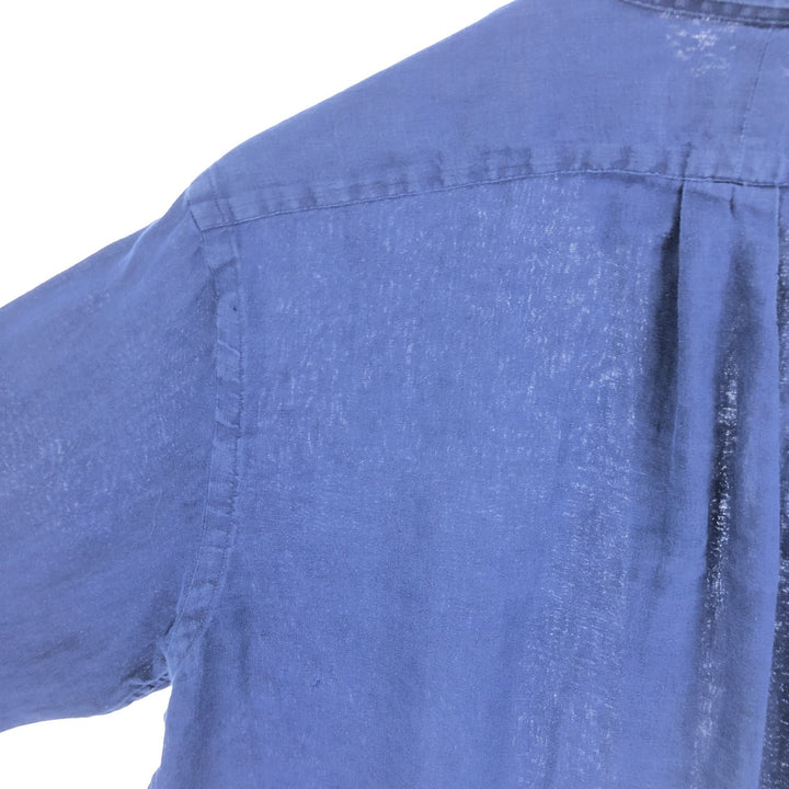 Ralph Lauren long sleeve linen button down shirt, men's size M / eaa473200