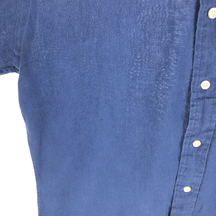 Ralph Lauren CUSTOM FIT long sleeve linen button down shirt, men's size M / eaa473201