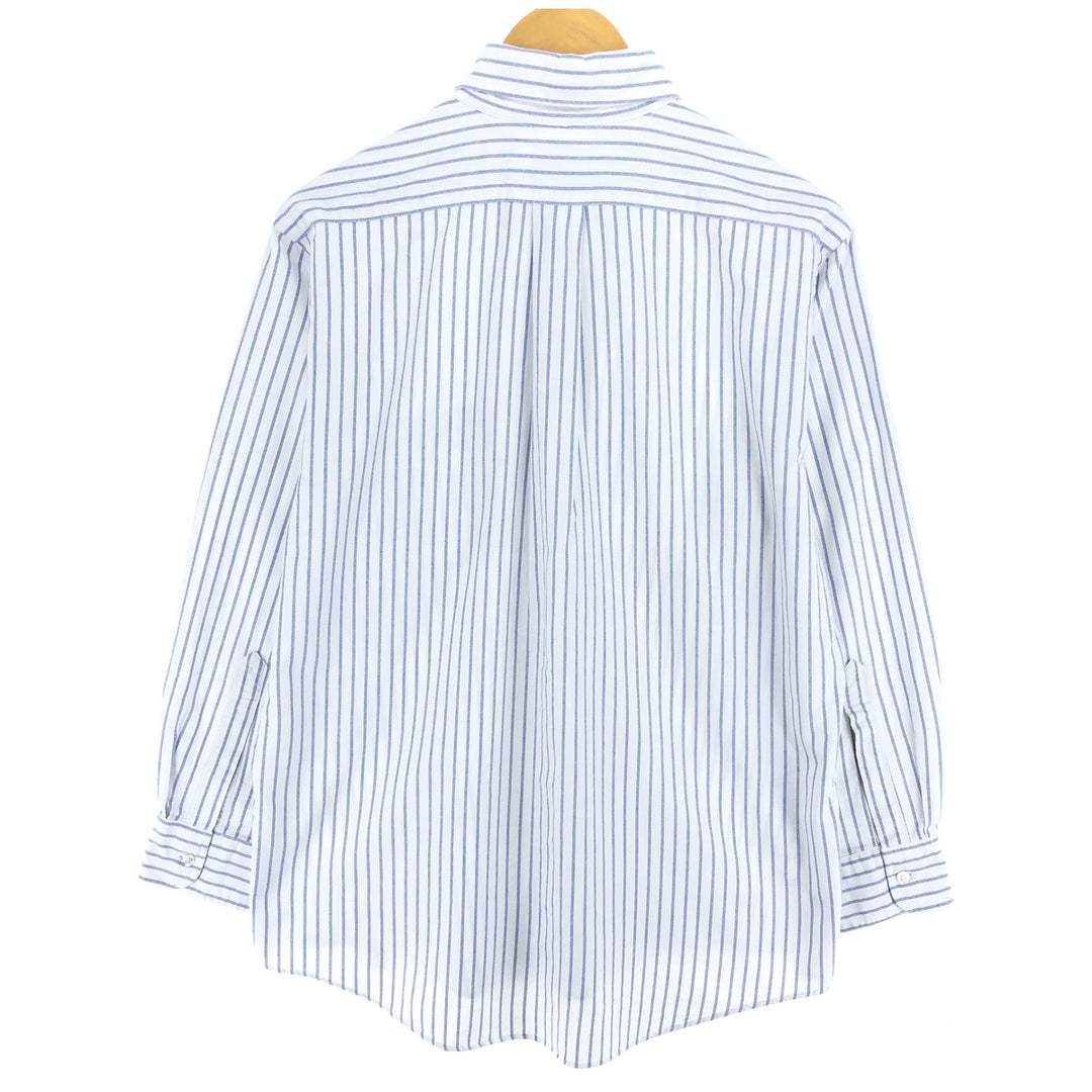 ~90'S LLBean Long Sleeve Button-Down Striped Shirt Made in USA Men's Size L Vintage /eaa473212