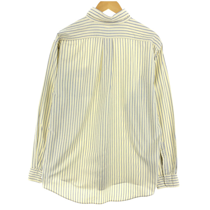 ~90'S LLBean Long Sleeve Button-Down Striped Shirt Made in USA Men's XL Vintage /eaa473213