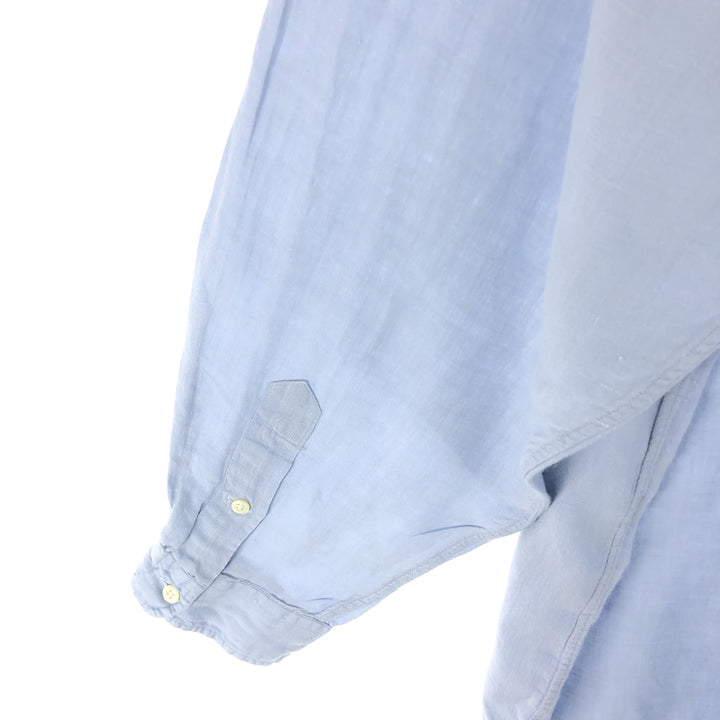 Ralph Lauren long sleeve linen button down shirt for men, size XXL / eaa473216