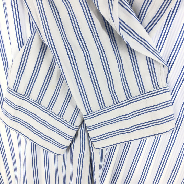 Ralph Lauren YARMOUTH Long Sleeve Button Down Striped Shirt Men's L Size / eaa473230