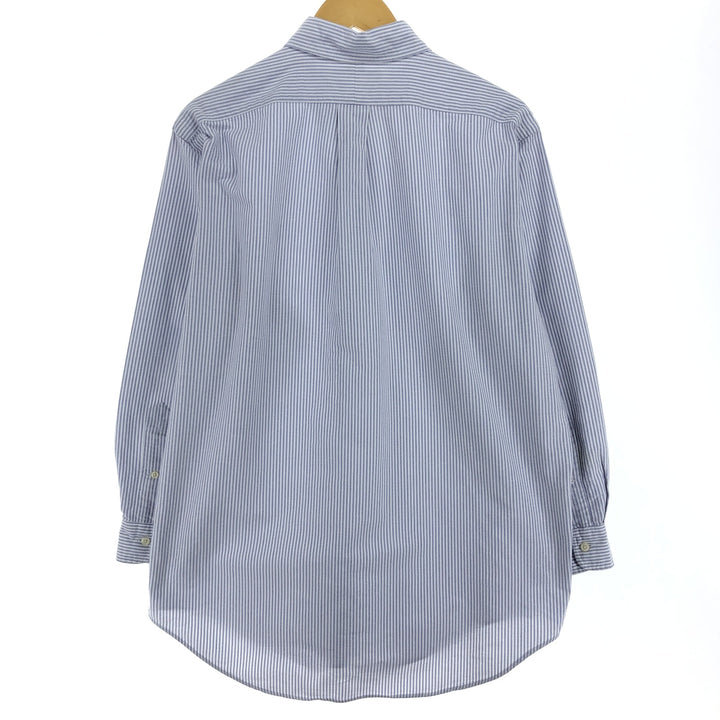 Ralph Lauren YARMOUTH Long Sleeve Button Down Striped Shirt Men's L Size / eaa473232