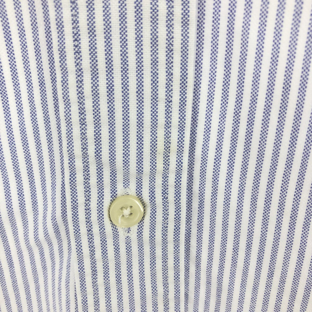 Ralph Lauren YARMOUTH Long Sleeve Button Down Striped Shirt Men's L Size / eaa473232