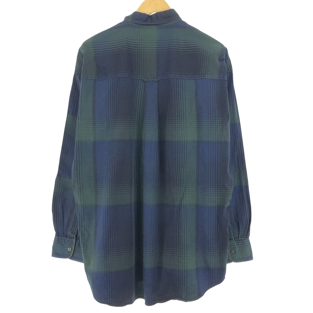 Ralph Lauren CHAPS Long Sleeve Button-Down Check Shirt Men's Size L / eaa473234