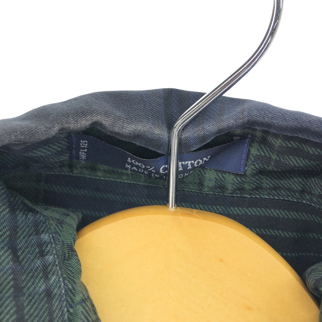 Ralph Lauren CHAPS Long Sleeve Button-Down Check Shirt Men's Size L / eaa473234