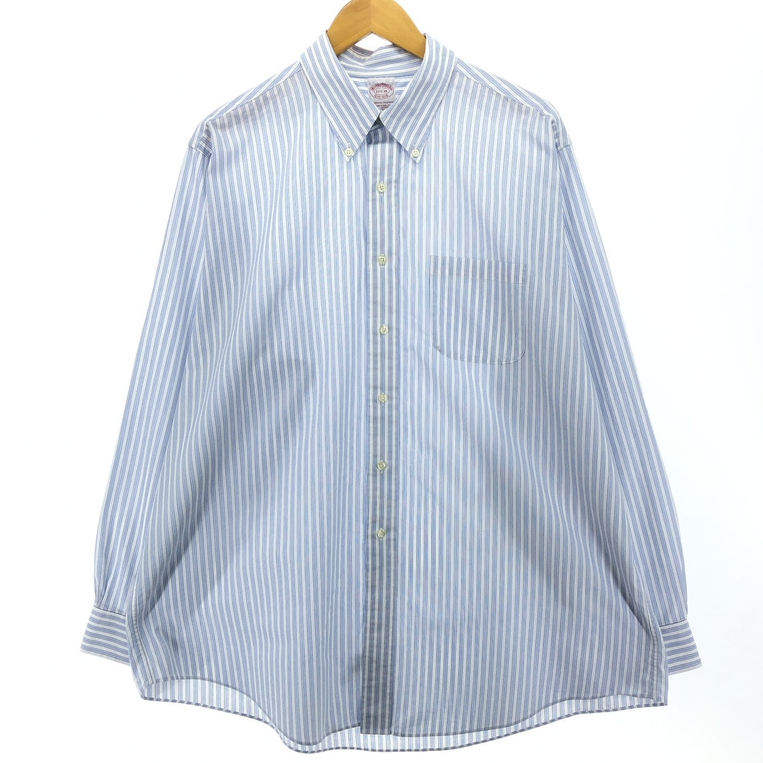 Brooks Brothers Est.1818 Long Sleeve Button-Down Striped Shirt Men's XL / eaa473267