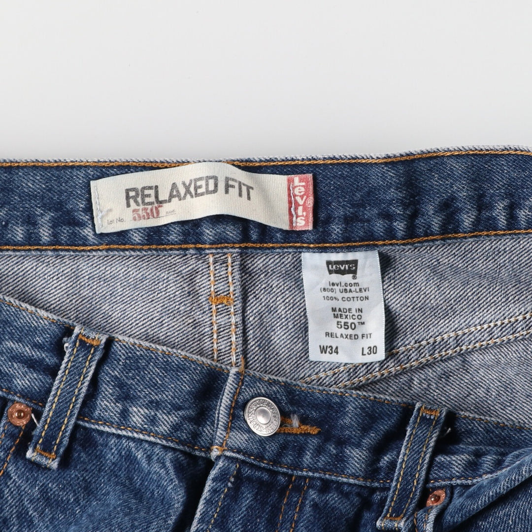 Levi's 550 Relaxed Fit Tapered Denim Pants for Men, W34 equivalent / eaa473328