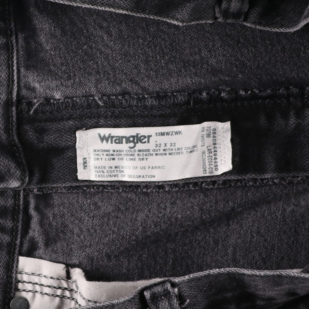 90'S Wrangler Black Denim Straight Denim Pants Men's W32 equivalent / eaa473331