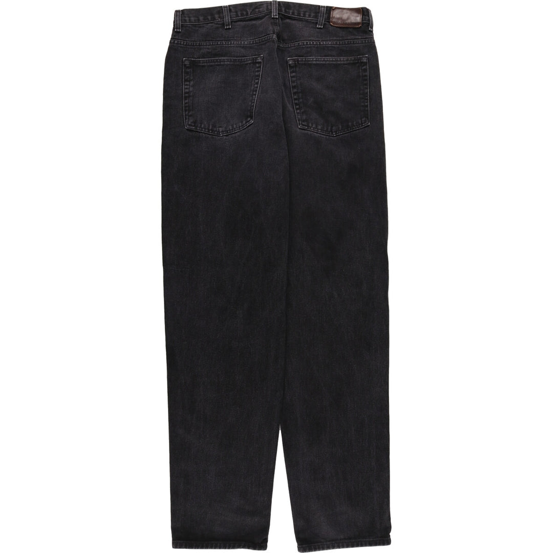 Calvin Klein JEANS Black denim straight denim pants for men, W36 equivalent / eaa473333