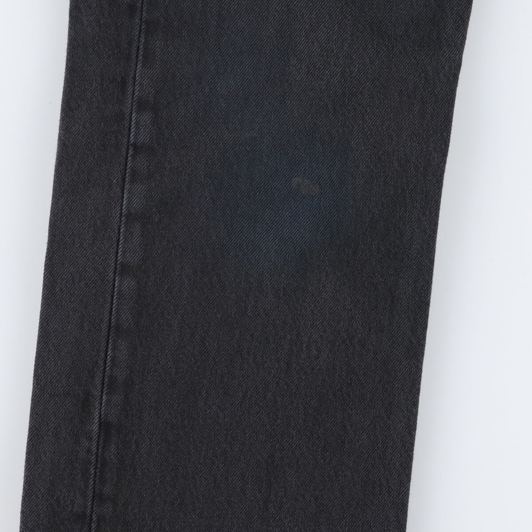 Levi's 501 Black Denim Straight Denim Pants Men's W32 equivalent / eaa473362