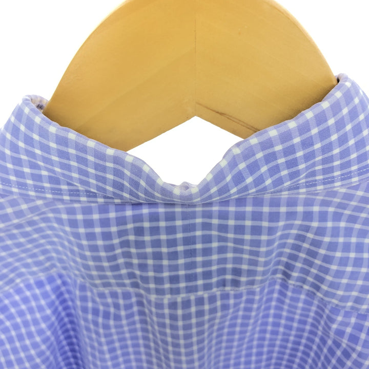 Ralph Lauren POLO by Ralph Lauren REGEND CLASSIC FIT long sleeve cotton check shirt, men's size M / eaa473375
