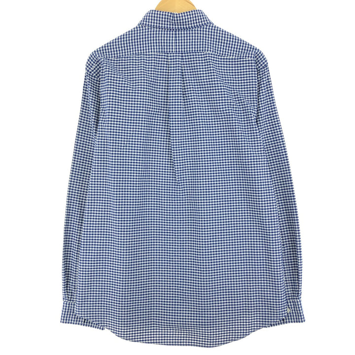 Ralph Lauren CUSTOM FIT Gingham Check Long Sleeve Button Down Check Shirt Men's XL / eaa473377