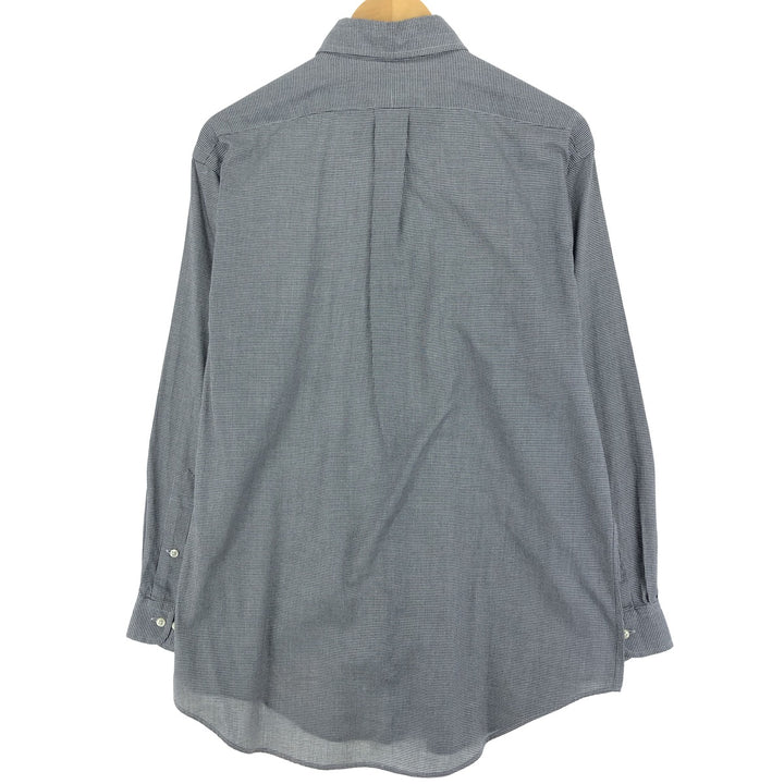 Ralph Lauren YARMOUTH Houndstooth Pattern Long Sleeve Button Down Shirt Men's M Size / eaa473381