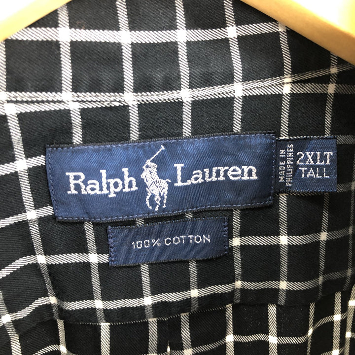 Ralph Lauren long sleeve button down check shirt men's XXL equivalent / eaa473391