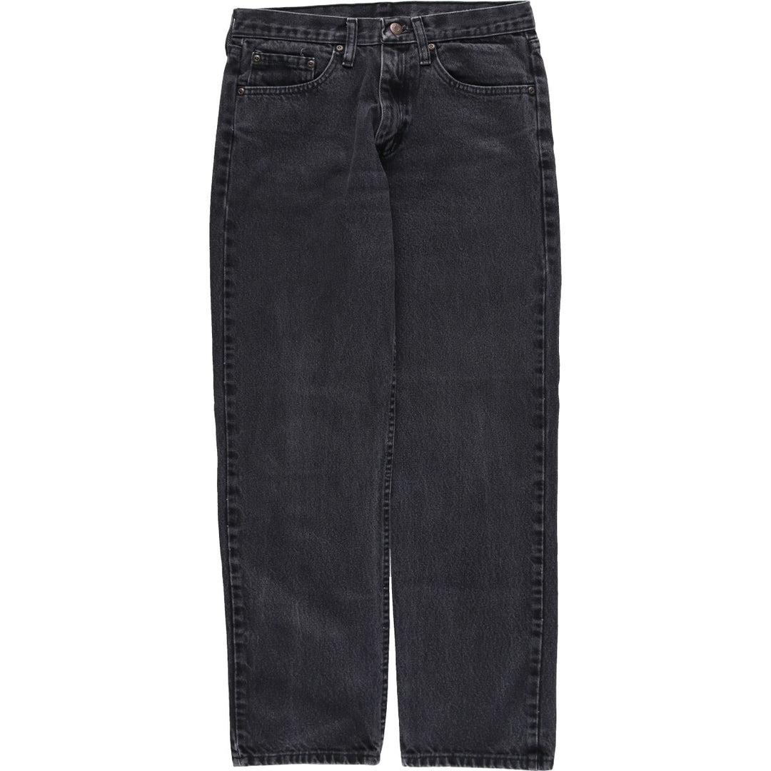 Wrangler Black Denim Straight Denim Pants Men's W31 equivalent / eaa473410