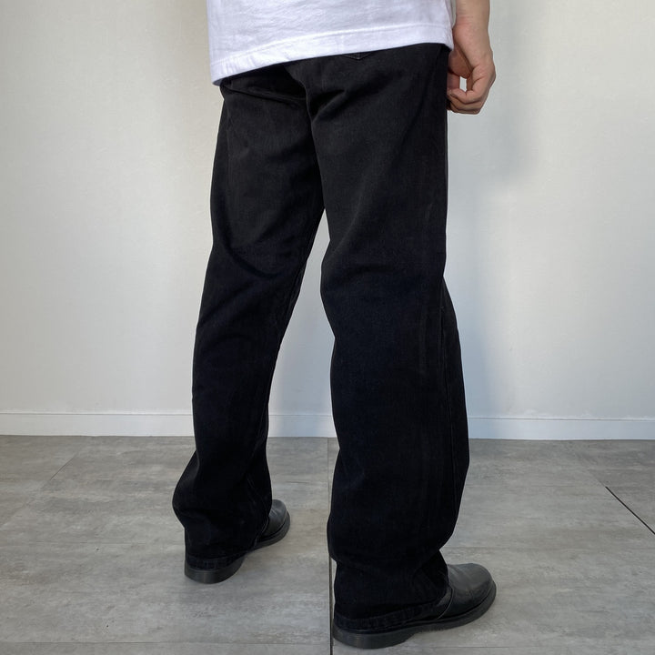 Donna Karan New York DKNY JEANS Black denim straight denim pants for men, W33 equivalent / eaa473420