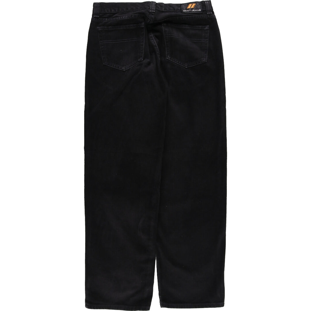 Donna Karan New York DKNY JEANS Black denim straight denim pants for men, W33 equivalent / eaa473420