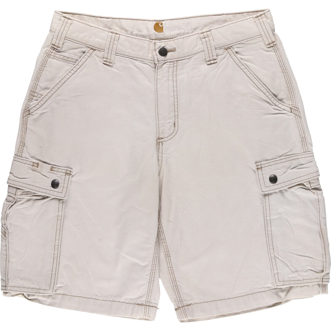 Carhartt RELAXED FIT Duck Fabric Cargo Shorts, Half Pants, Men's, W32 equivalent / eaa473431