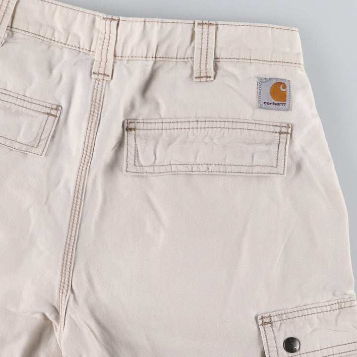 Carhartt RELAXED FIT Duck Fabric Cargo Shorts, Half Pants, Men's, W32 equivalent / eaa473431