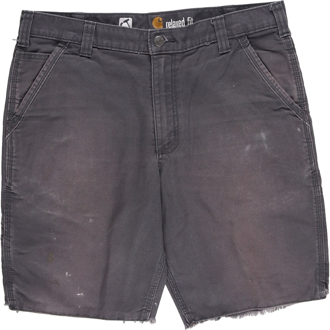 Carhartt RELAXED FIT Cut-off Duck Fabric Work Shorts Short Pants Men's W36 / eaa473434