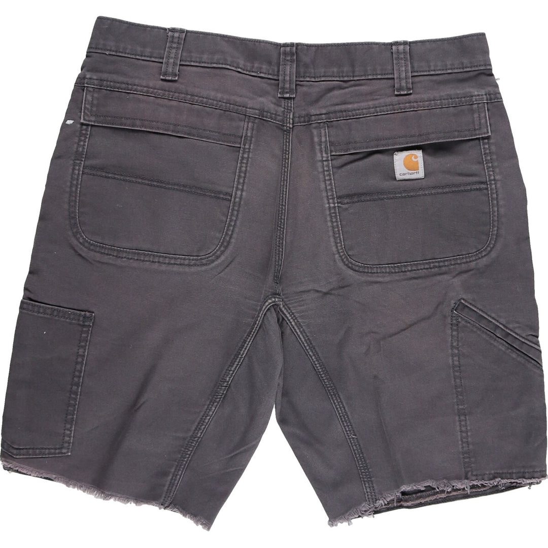 Carhartt RELAXED FIT Cut-off Duck Fabric Work Shorts Short Pants Men's W36 / eaa473434