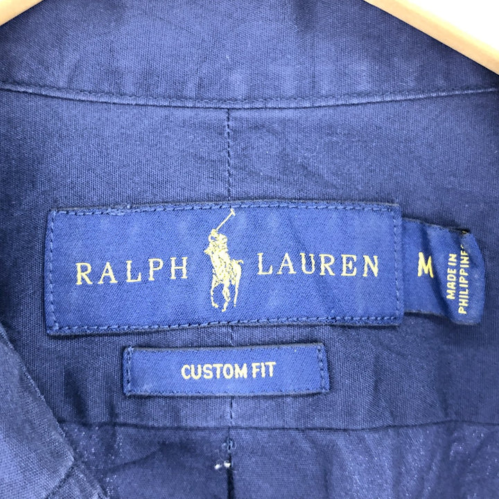 Ralph Lauren CUSTOM FIT long sleeve button down shirt, men's size M / eaa473508