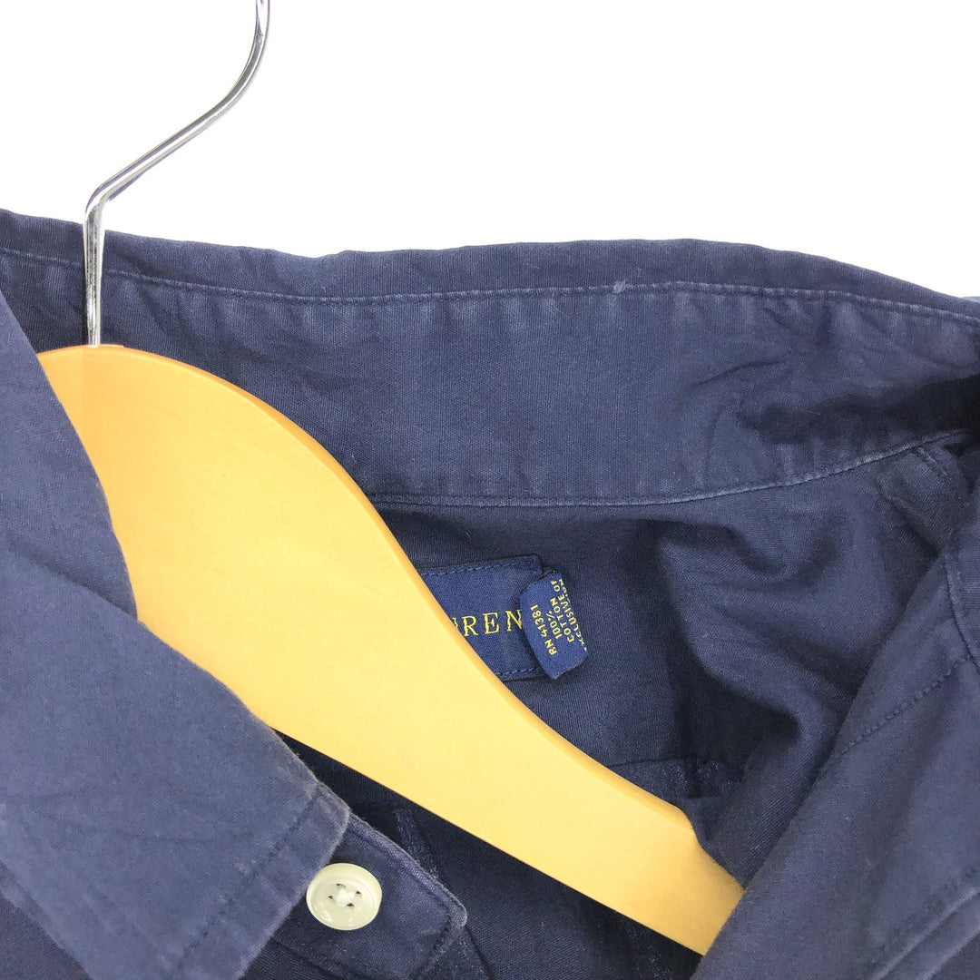 Ralph Lauren CUSTOM FIT long sleeve button down shirt, men's size M / eaa473508