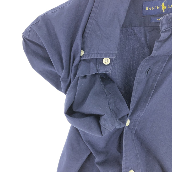 Ralph Lauren CUSTOM FIT long sleeve button down shirt, men's size M / eaa473508