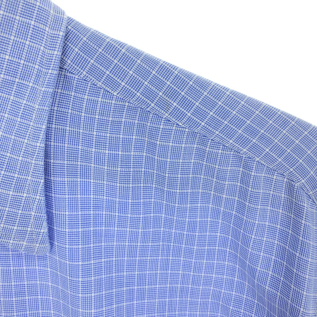 Ralph Lauren ANDREW Long Sleeve Cotton Check Shirt Men's L Size / eaa473526