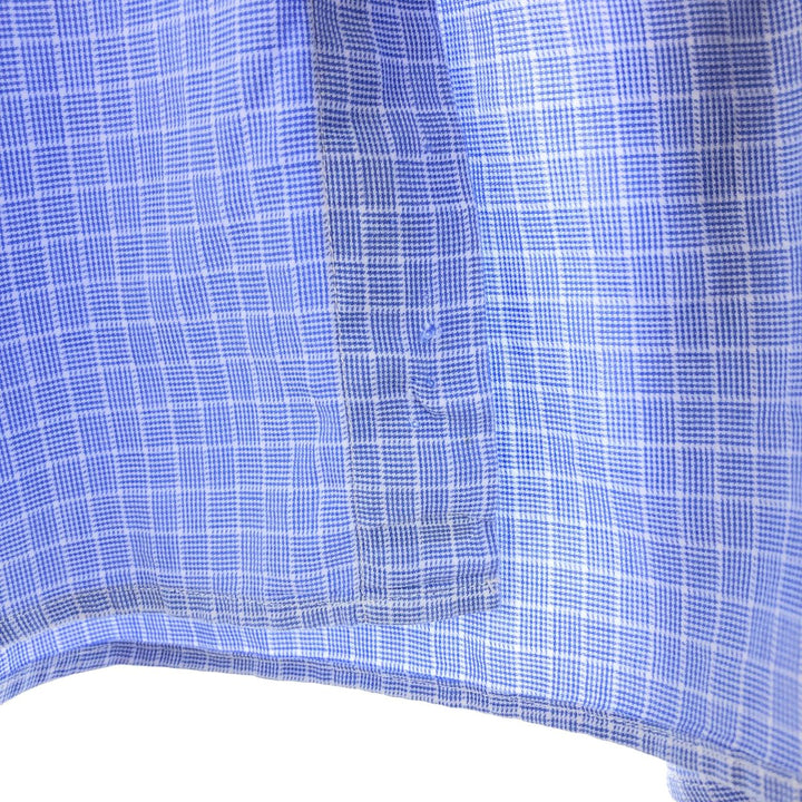 Ralph Lauren ANDREW Long Sleeve Cotton Check Shirt Men's L Size / eaa473526