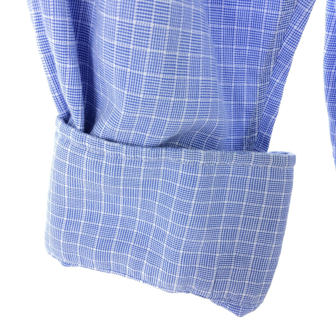 Ralph Lauren ANDREW Long Sleeve Cotton Check Shirt Men's L Size / eaa473526