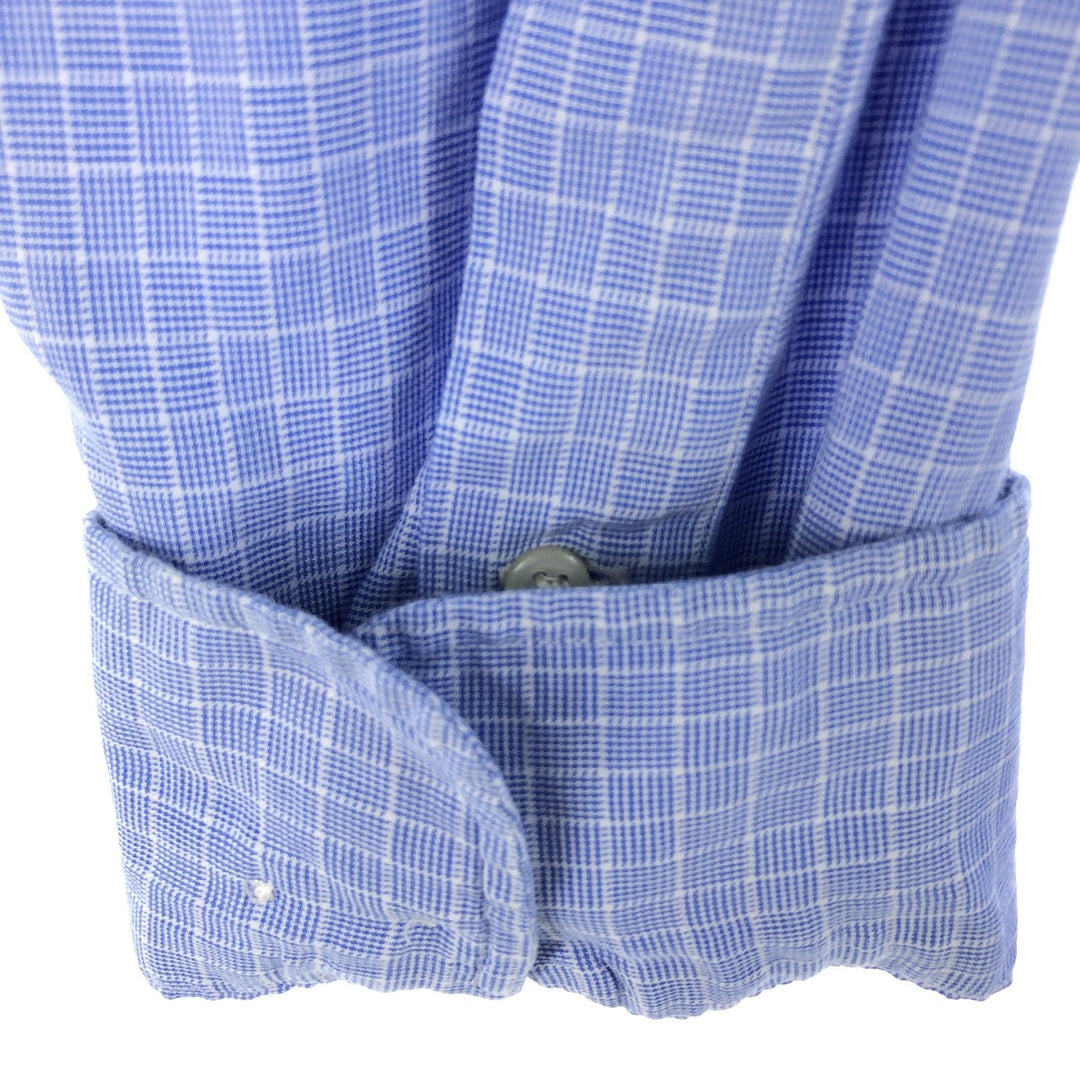 Ralph Lauren ANDREW Long Sleeve Cotton Check Shirt Men's L Size / eaa473526