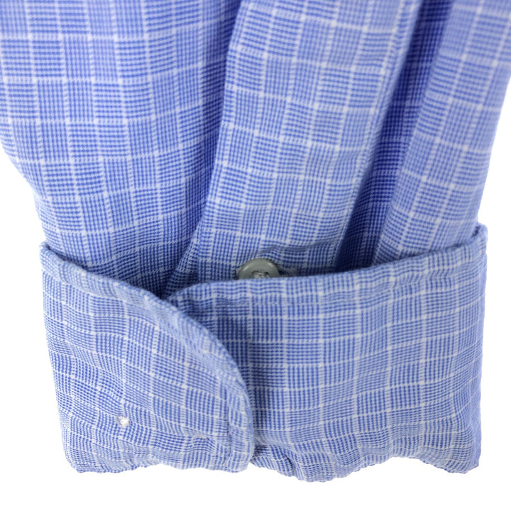 Ralph Lauren ANDREW Long Sleeve Cotton Check Shirt Men's L Size / eaa473526