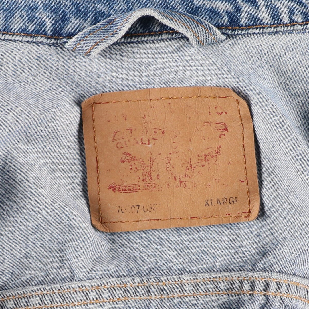 90'S Levi's 70507-0389 denim jacket, G-jacket, made in USA, men's XL equivalent, vintage /eaa473538