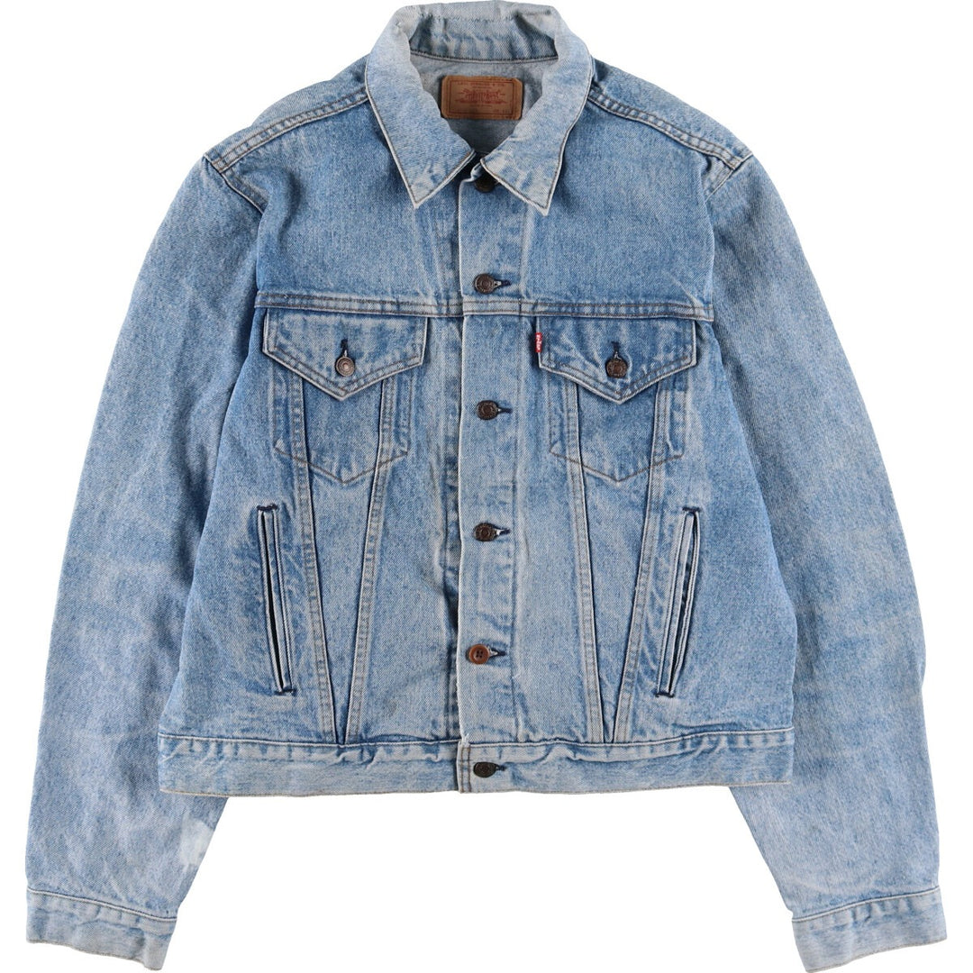90'S Levi's 71506-0214 denim jacket, denim jacket, made in USA, men's size L, vintage /eaa473539