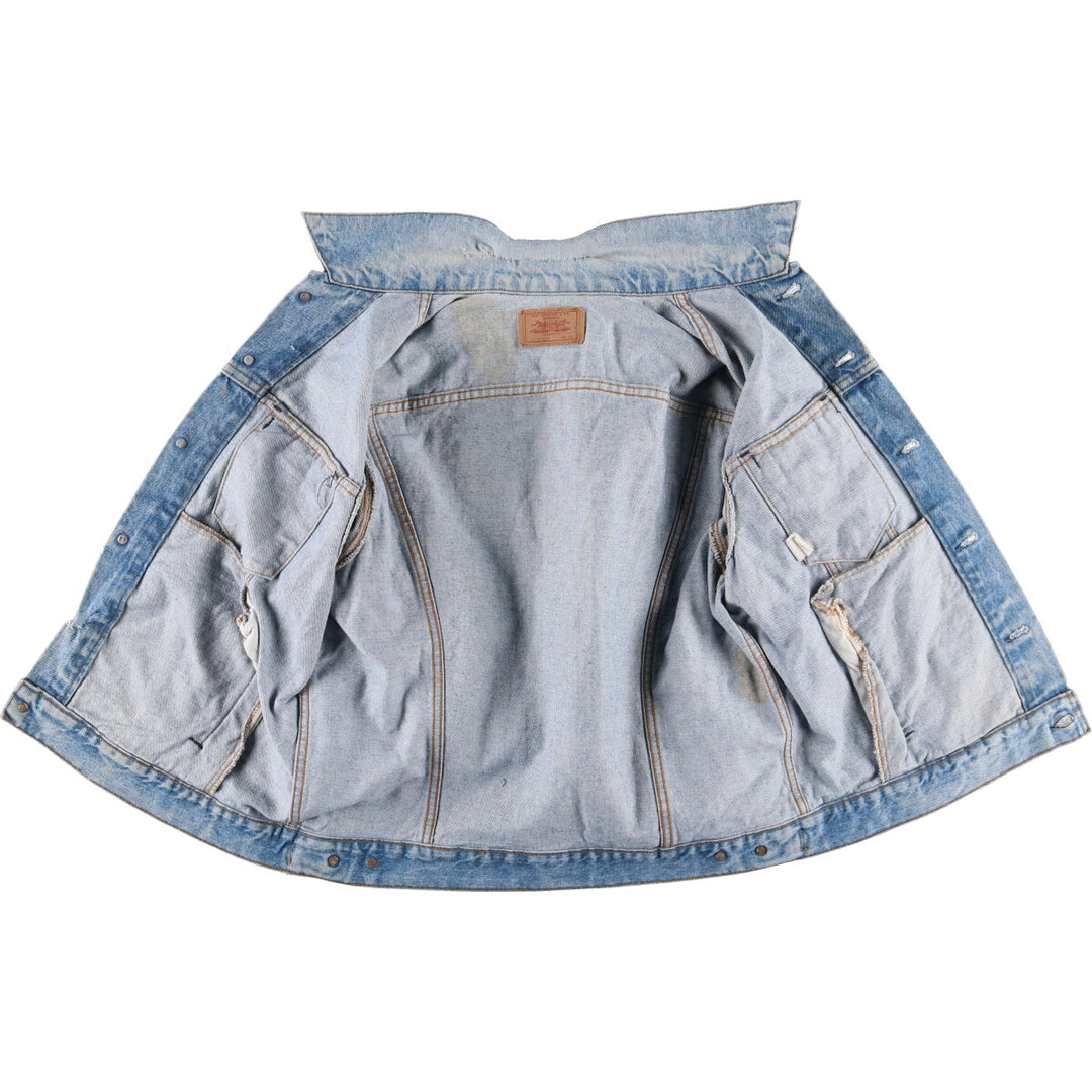 90'S Levi's 71506-0214 denim jacket, denim jacket, made in USA, men's size L, vintage /eaa473539