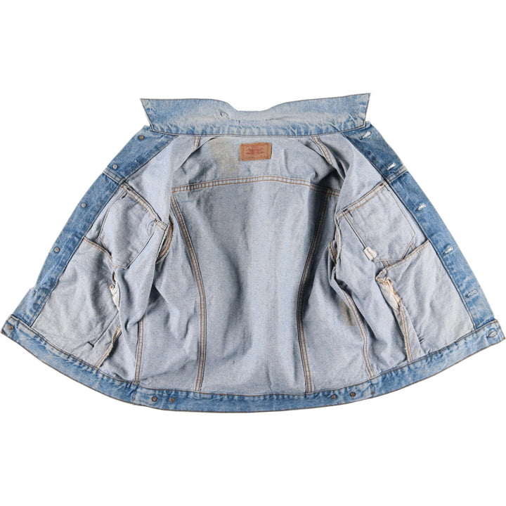 90'S Levi's 71506-0214 denim jacket, denim jacket, made in USA, men's size L, vintage /eaa473539