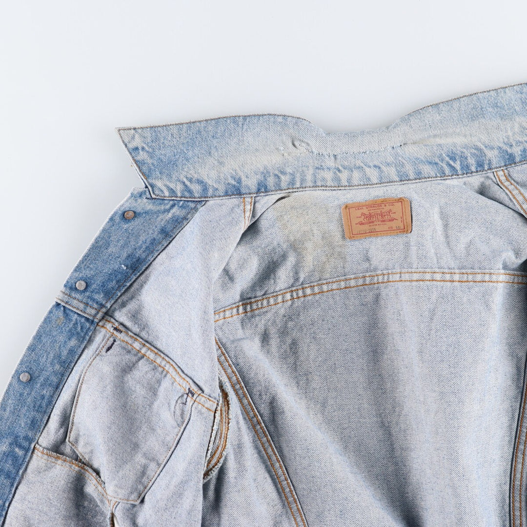 90'S Levi's 71506-0214 denim jacket, denim jacket, made in USA, men's size L, vintage /eaa473539