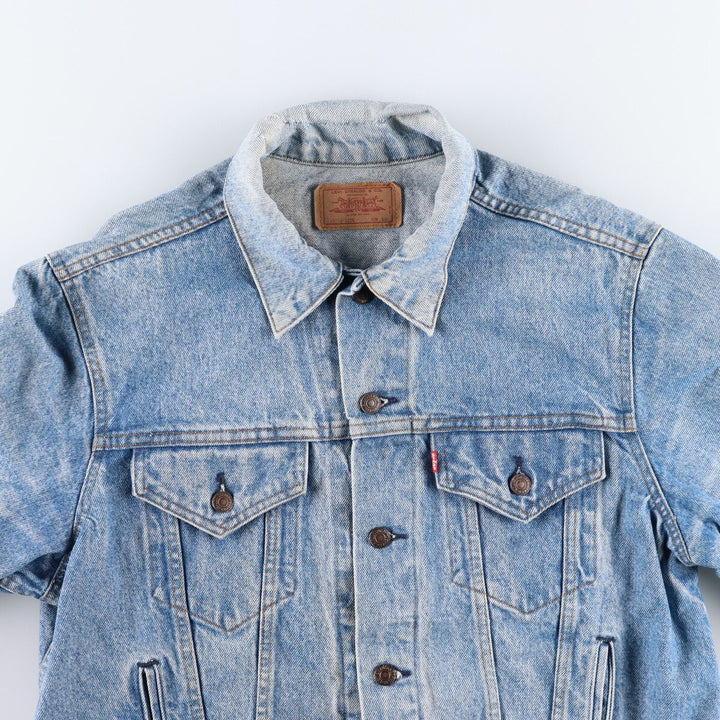 90'S Levi's 71506-0214 denim jacket, denim jacket, made in USA, men's size L, vintage /eaa473539