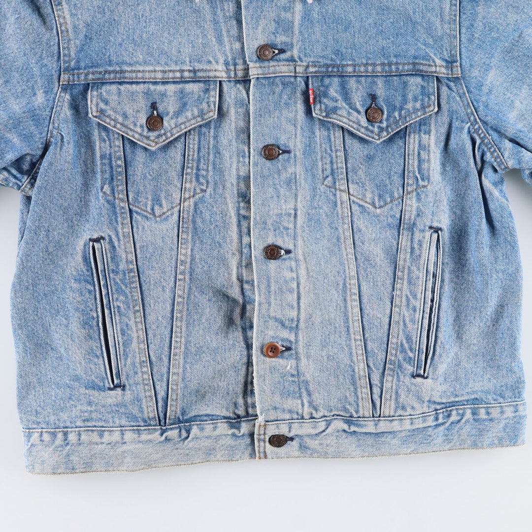 90'S Levi's 71506-0214 denim jacket, denim jacket, made in USA, men's size L, vintage /eaa473539