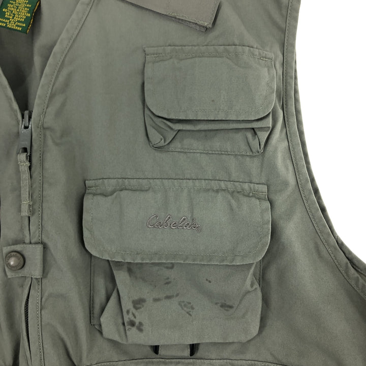 90s~00'S Cabelas Fishing Vest Men's Size L Vintage /eaa473592